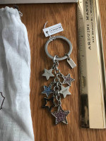Coach stars keyring