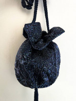 BRAND NEW - Beaded Handbag - Dark Blue