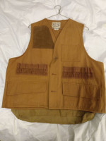 Hunting Vest-Nesco-Medium-100%Cotton-W/RubberizedGameBag-NeverUsed-60s