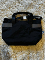 NEW adidas Originals PUFFER SHOPPER TOTE Logo Crossbody Shoulder Bag Zip Pockets