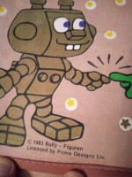 Vintage 1983 Astrosniks Book Bag Super Rare 80s Bullylan Figuren