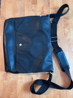 Cole Haan black leather satchel