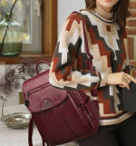 ❤️Beautiful GIFT Brand New Leather Backpack Purse Handbag for women