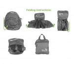 Packable Lightweight Backpack (Light Blue)
