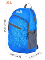 Packable Lightweight Backpack (Light Blue)