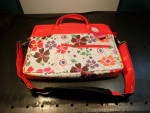 Jackie Eye Candy Floral Fashion 15" Laptop Tote Bag - New with Tags!