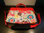 Jackie Eye Candy Floral Fashion 15" Laptop Tote Bag - New with Tags!