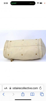 Chloé Leather satchel Good condition white, Leather