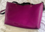 Luana Italy Reversible Leather Tote
