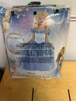 Disney Kids Girls Princess Cinderella Costume Size Medium-Brand New!!