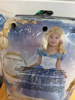 Disney Kids Girls Princess Cinderella Costume Size Medium-Brand New!!