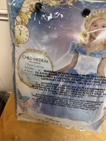 Disney Kids Girls Princess Cinderella Costume Size Medium-Brand New!!