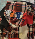 A Bathing Ape / Bape (Rep) - Men's Plaid Full-Zip Hoodie -Brand New!!
