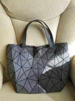Luminous laser geometric tote purse