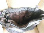 Luminous laser geometric tote purse
