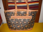 Danbury Mint Chihuahua Dog Signature Tote Bag Large
