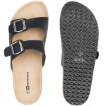 Alpine Swiss Men's Double Strap Slide Sandals EVA Sole Flat - Size 9