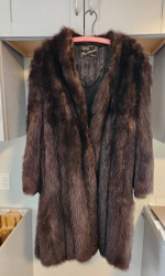 Vintage Raccoon Coat