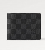 Mens louis vuitton black wallet new