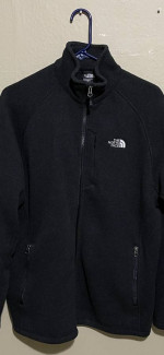 mens large The North Face fleece, North Face duffel bag & Columbia fleece and un