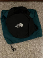 mens large The North Face fleece, North Face duffel bag & Columbia fleece and un
