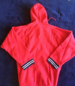 US POLO ASSN. 1890 - NEVER WORN-VNTG. PULLOVER HOODIE RED - (REDUCED!)