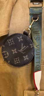 121-ATTT Three Piece Crossbody Monogram Multi Pochette Accessories Green Strap