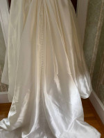Maggie Sottero “Idette” satin ball wedding gown unaltered size 12 New