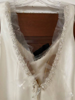 Maggie Sottero “Idette” satin ball wedding gown unaltered size 12 New