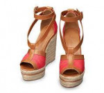 HERMES PLATFORM WEDGES WOMENS HEELS IN BOX W/SHOE BAGS, RECEIPT, NEW
