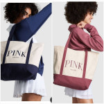 New Victoria Secret Pink Large Canvas Tote Bags $40 Each