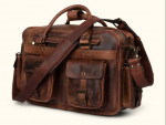 Pilot Bag - Buffalo Leather, NEW