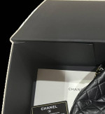 Chanel Gabrielle backpack in black aged calfskin nice condition