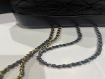 Chanel Gabrielle backpack in black aged calfskin nice condition