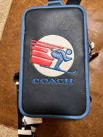 Coach Ski Speed Crossbody/Wallet/Keychain Set