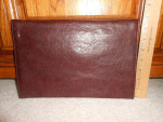 Vintage Shirl Miller LTD Envelope Clutch, Maroon