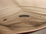 Vintage Shirl Miller LTD Envelope Clutch, Maroon