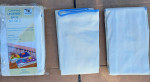 Canvas Underbed Bags - NEW, Set of 4 (2 Packages) - 52 X 18 X 6