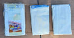 Canvas Underbed Bags - NEW, Set of 4 (2 Packages) - 52 X 18 X 6