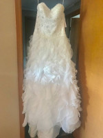 DAVID'S BRIDAL WEDDING DRESS GOWN *NEW!*