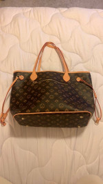 Large purse, shoulder bag, and clutch matching set