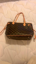 Large purse, shoulder bag, and clutch matching set