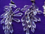 3 Pairs VTG 'Chandelier Pierced Earrings (bundle)