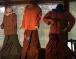 Traditional Dress Myanmar longyi,blouse,hat;one size fits all;New;NIP
