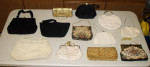 12 Vintage Accent Hand Bags