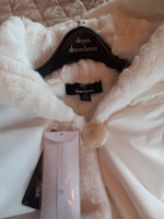Dennis Basso WOMENS  Faux fur reversable 2X coat