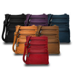 19 Shoulder bags (leather)