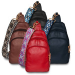 19 Shoulder bags (leather)