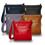 19 Shoulder bags (leather)