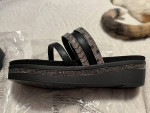 KENNETH COLE REACTION Women's Great Scroll Flatform Jewel Sandals